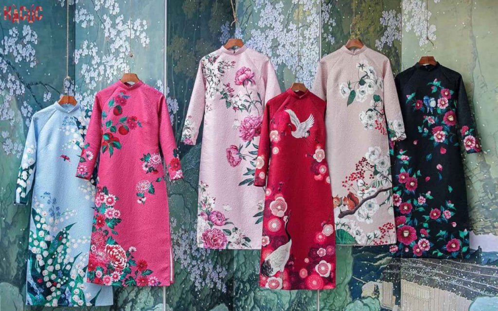 ao dai ha cuc hanoi vietnam
