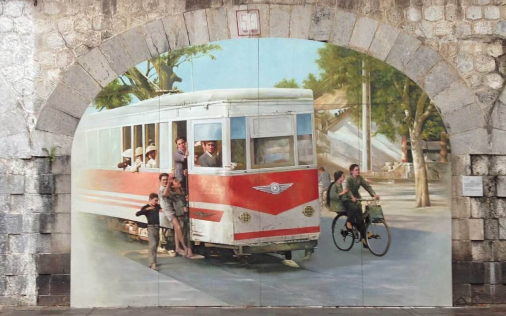 Ancien tramway de Hanoi