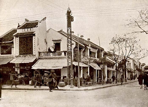 Rue du cotton a hanoi vietnam