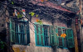 portrait du vieux quartier de hanoi vietnam