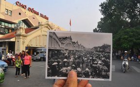 marche dong xuan a hanoi hier et aujourdhui