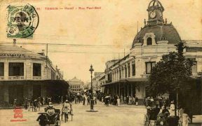 rue de paul bert a hanoi en 1920